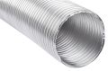 Aluminium 6-Inch Chimney Exhaust Pipe for Home Improvement. 