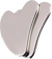 Stainless Steel Gua Sha Facial Massager - Face & Body Scraping Tool - Gua Sha Stone Massager 88gm Thick Gua Sha For Face & body - 88gm. 