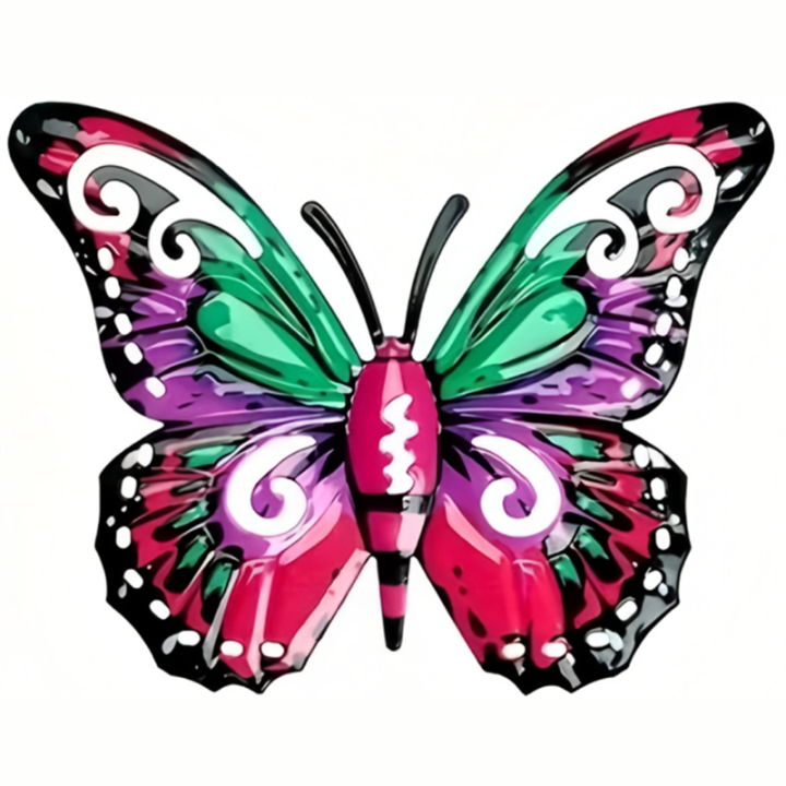 Metal%20Butterfly%20Sculptures%20Butterfly%20Wall%20Art%20Decorations%20for%20Garden,%20Yard%20Decor%20-%20Image%205