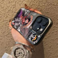White Clothes Hats Luffy Pirate King Phone Case Compatible for IPhone 15 11 12 13 14 7 8 Pro Max XR X XS Max Soft Shockproof Cover. 