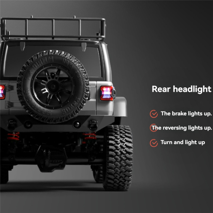 MN128%202.4G%20RC%20Crawler%20Car%20Climbing%20with%20LED%20Light%20Ull%20Scale%20Remote%20Control%20Cars%20Toys%20for%20Boys%20Gift%20Silver%20-%20Image%204