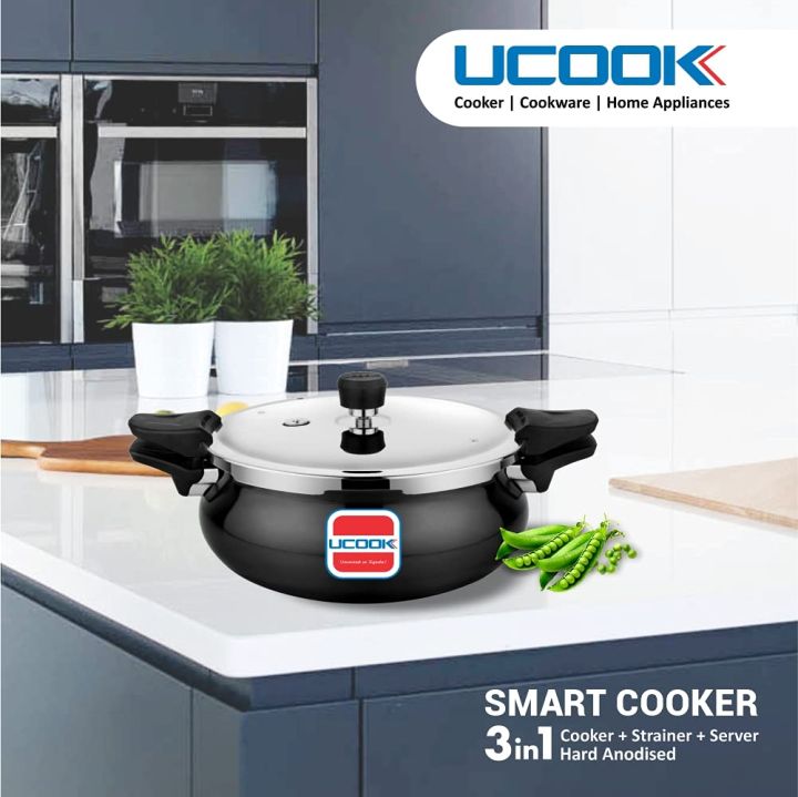 UNITED%20UCOOK%203%20in%201%20Smart%203%20Litres%20Hard%20Anodised%20Induction%20Based%20With%20Outer%20Lid%20Cooker%20(%20Cooker%20+%20Strainer%20+%20Server%20)%20-%20Image%205