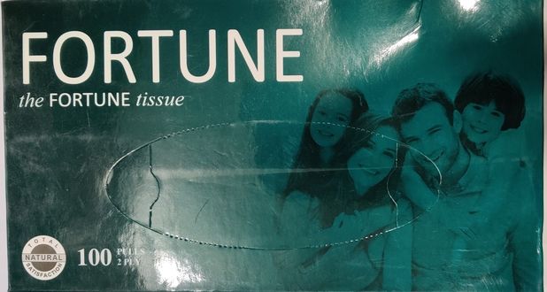 Fortune tissue products Face Tissue of 1 Box (100 Sheets)