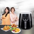 Kent Hot 1350 Watt Digital Air Fryer with Rapid Air Technology 7.2 liters  (Black). 