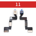 High Quality For iPhone X XS MAX XR 11 12 13 Pro MAX Sensor Flex Cable With Single Front Facing Small Camera Phone Repair Part. 