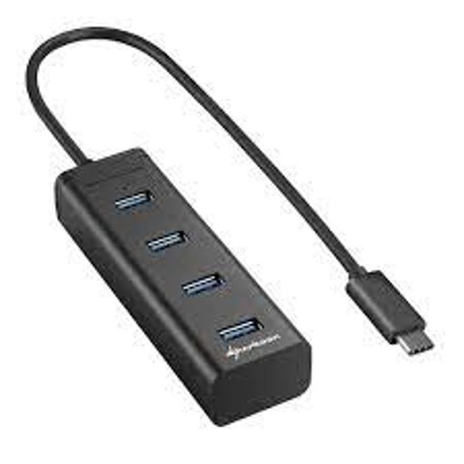 USB C to USB A 3.0 4-Ports Hub