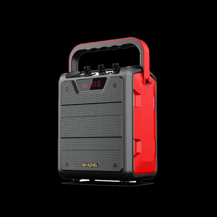 High Power Portable Speaker W-King Model T2 1Pcs Wireless Mic