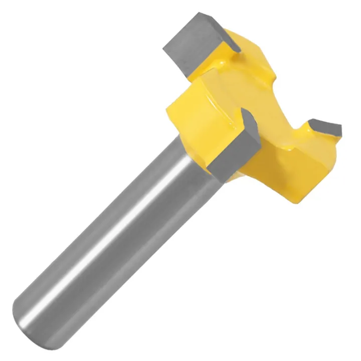 OUMERY 8mm Shank 3 Teeth T-Slot Router Bit Milling Straight Edge ...