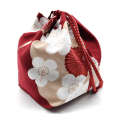 Traditional Clutch Miscellaneous Kimono Handbag Small Item Phone Unique Japanese Style Handheld Bag. 