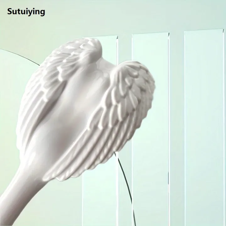 Sutuiying%201pc%20Angel%20Wings%20hair%20comb,%20durable%20plastic%20bristles,%20ABS%20handle,%202025%20suitable%20for%20wet%20or%20dry%20use,%20small%20portable%20styling%20tool%20-%20Image%204