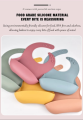 Silicone Bib For Babies And Toddlers. 