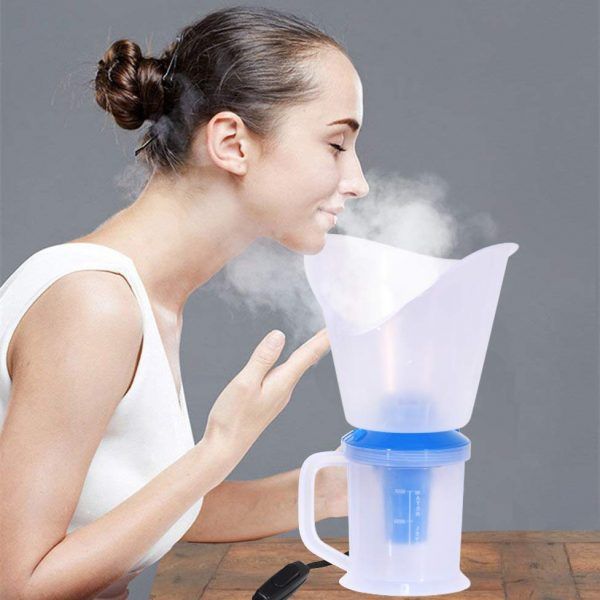 3 In 1 Steam Inhaler Facial Sauna, Vaporizer And Nose Steamer