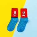 Owen 5 SpongeBob SquarePants Squidward Trendy Patrick Star Egyptian Basketball Autumn Winter Mid-Calf Mens Cotton Socks. 