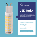 2-Pack, G9 LED Bulb - 7W / 550LM , 60 Watt Halogen Bulbs Equivalent, Warm White 3000K, 360 degree Beam Angle. 