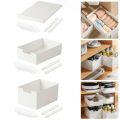 New Pull Out Cabinet Drawer Organizer Slide Out Space Saving Storage Shelves Plastic Storage Rack. 