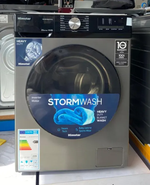 Himstar%208KG%20Inverter%20Motor%20Front%20Load%20Fully%20Automatic%20Washing%20Machine%20%7C%20HW-80FAW82ITK/NJ%20%7C%201200RPM%20Fast%20Spin%20Dry%20%7C%20LED%20Touch%20Panel%20%7C%2011%20Wash%20Programs%20%7C%20Delay%20Start%20%7C%20Child%20Lock%20%7C%20Energy%20Efficient%20-%20Image%204