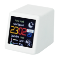 Smart WIFI Weather Station Clock DIY Cute GIF Animations Desktop Decoration Electronic Album Function MINI Clock B. 