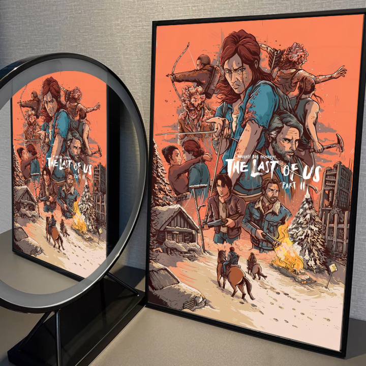 Game%20The%20Last%20of%20Us%20Classic%20Movie%20Posters%20HD%20Quality%20Poster%20Wall%20Art%20Painting%20Study%20Nordic%20Home%20Decor%20-%20Image%202