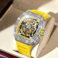 ONOLA brand fashionable business luxury waterproof mechanical men's watch. 