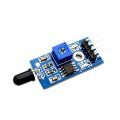 LM393 4 Pin IR Flame Detection Sensor Module Fire Detector Infrared Receiver Module for arduino Diy Kit. 