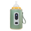 Portable U-SB Baby Milk Bottle Warmer 5 Speeds Digital Display Heat Keeper Milk Breastmilk Water. 