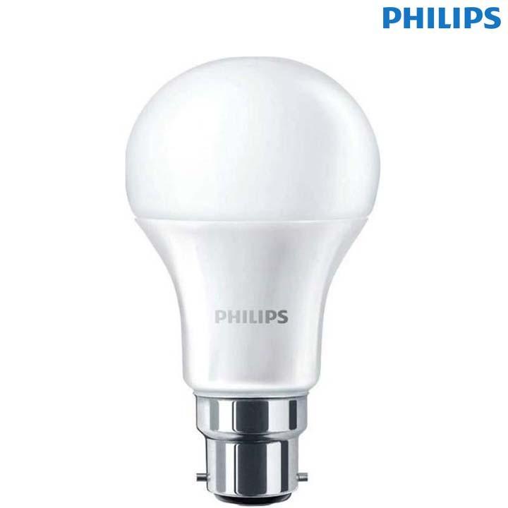 Philips Ace Saver Base B22 7-Watt Led Bulb - (Warm White Light)