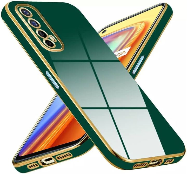 6D Electroplating Chrome Cover for Realme 7