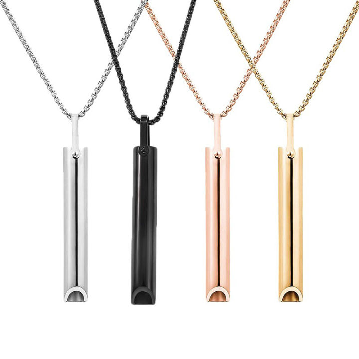 Aerosolry Breathlace Anti Vaping Necklace Breathlace Stress Anxiety Necklace  Natural Calming Relief Chain Breathlace Necklace