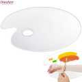 ProArt Transparent Acrylic Palette 14 x 9 Inches, Oval Shape (For Oil And Acrylics) - Palette For Painting |. 
