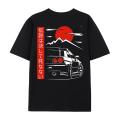 New style Top T-Shirt Oversized 1 Pack Original Design GTR R3DM Culture Japanese Car J4 Racing T-Shirt Men's Back Print Street Wear 00% Cotton. 