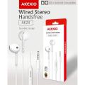 AKEKIO Wired Stereo Hand-Free With Volume Control Earphone | AE23. 