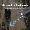 Portable Handheld Ultrasonic Dog with LED Light Luminous Dog Repeller Remote Control ​​Rechargeable Training Bark Stopper Outdoor. 