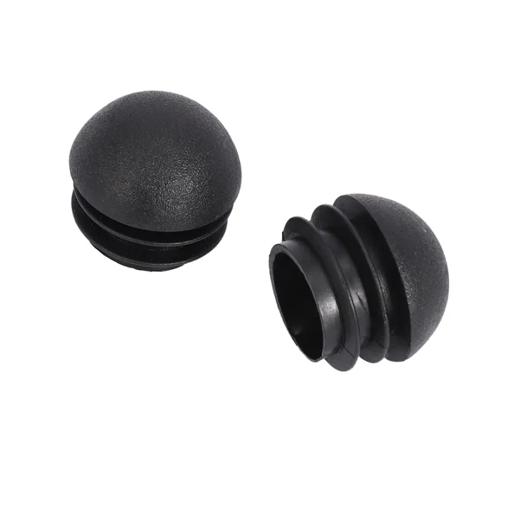 FORIDE%206%20Pcs%2025mm%20Dia%20Plastic%20Round%20Tube%20Inserts%20End%20Blanking%20Caps%20Black%20-%20Image%203