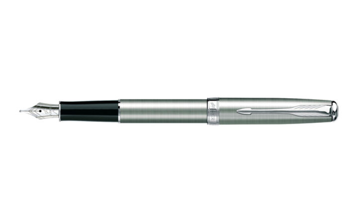 Parker Frontier Stainless Steel CT Fountain Pen Stainless Steel