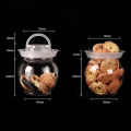 500ml PET Container Kimchi Jar Water Bottle Milk Tea Drinking Cup Portable Bottle Kitchen Water Bottle Home CF8. 