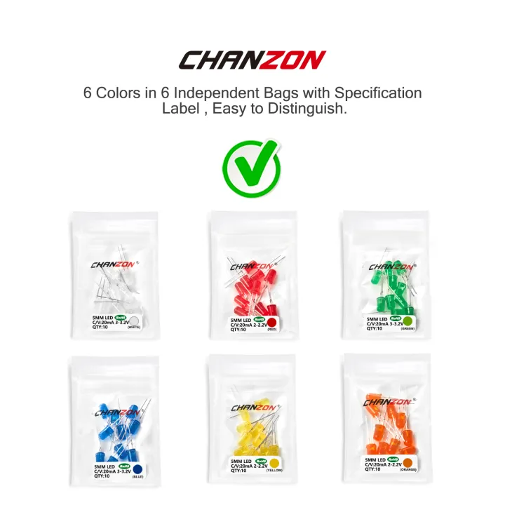Diffused%205mm%20Led%20Diode%20Kit%20White%20Red%20Green%20Blue%20Yellow%20Orange%202V%203V%20Bulb%20Light%20Emitting%20Assortment%20Set%20Diy%20Arduino%20Circuit%20-%20Image%205