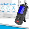 Multifunctional Air Quality Tester CO2 TVOC Meter Temperature Humidity Measuring Device. 