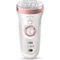 Braun SES9720 Wet and Dry Epilator with Shaver, Trimmer and Carrying Pouch. 