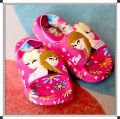 Anti-slip girls' shoes for girls toddlers princess Anna Elsa children's original innovative summer sandals cartoon shoes soft-soled slippers. 
