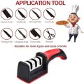 Knife Sharpener Professional Kitchen Sharpening Stone Knives & Accessories Diamond Ceramic Grinder Tools- Color May Vary. 