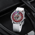 Dulunwe brand new fashionable business waterproof automatic mechanical men's watch. 