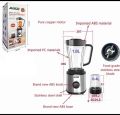 AVINAS AV-120 Original 1800W 4-In-1 Electric Nutrient Blender – Multi-Function Stainless Steel Mixer, Blender & Juicer with 1.8L Jar for Home Kitchen Use. 