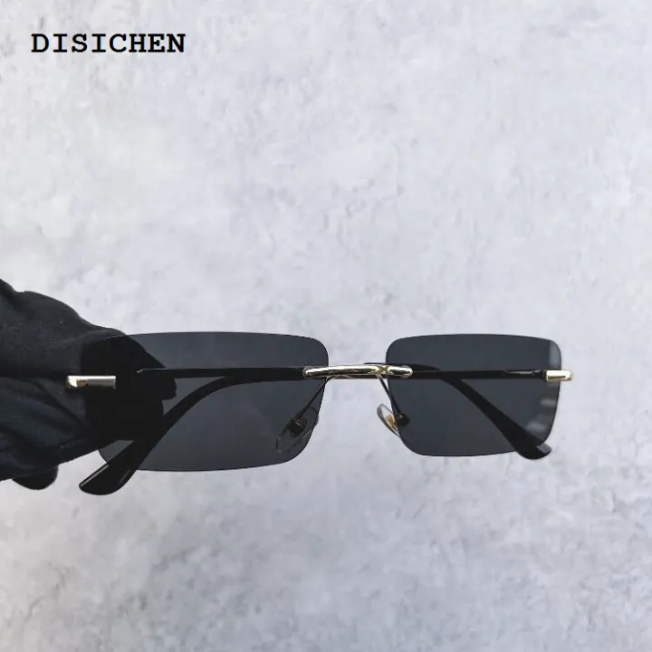 DISICHEN%20Affordable%20BOYSEEN%20Rimless%20Glasses%20Man%20Stylish%20Sunglasses%20Woman%20Pink%20Blue%20Eyewear%20UV400%20Gradient%20Color%20Sunglasses%20-%20Image%206