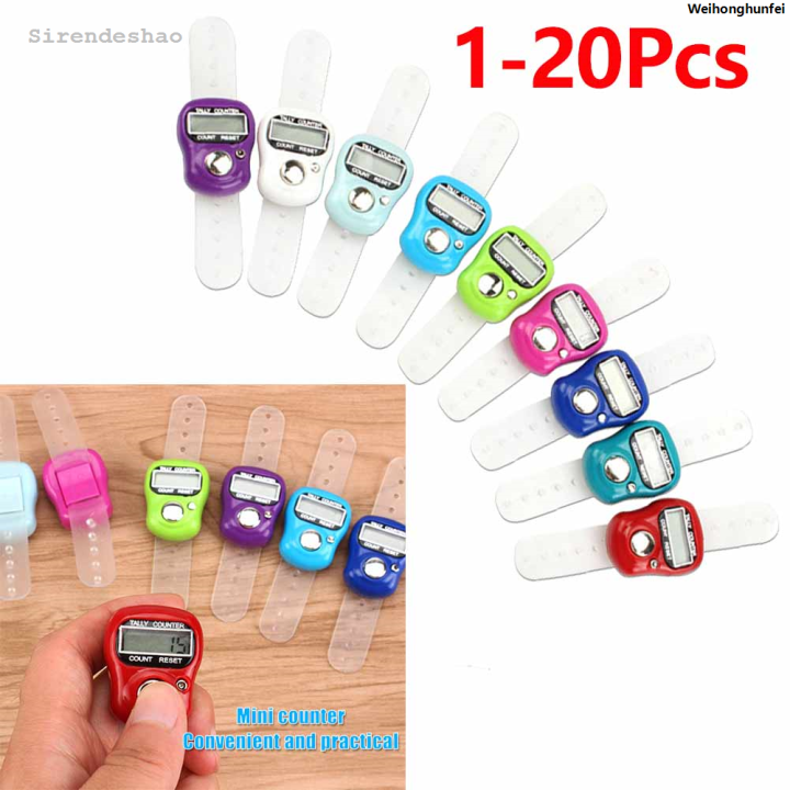 Weihonghunfei1-20Pcs%20Electronic%20Finger%20Counter%20Ring%205%20Digital%20LED%20Electronic%20Original%20Handheld%20Tally%20Counter%20Clicker%20Counter%20Ring%20Color%20Random%20Original%20-%20Image%203