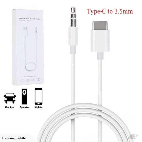 Type C USB-C to 3.5mm Male Audio Jack AUX Cable Adaptor