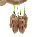 1pcs Fidget Toys Pack Decompression Edamame Toys Squishy Squeeze Beans Keychains Cuilei. 