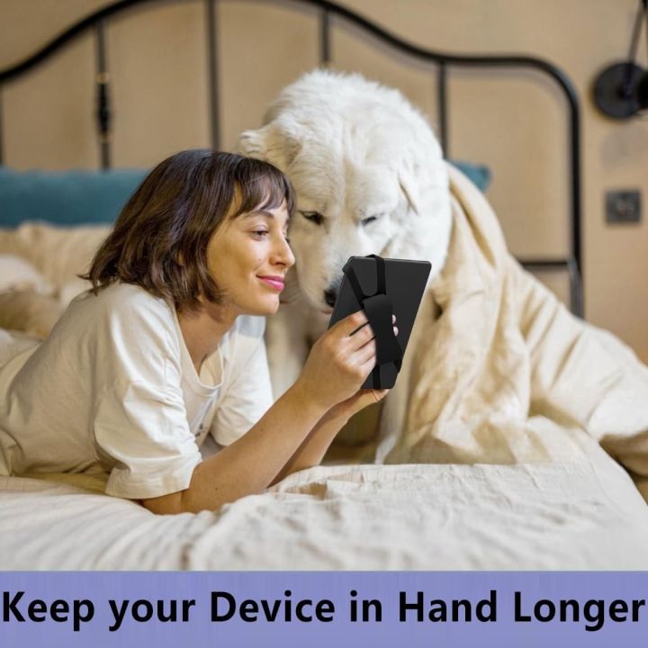 NEW%20Silicone%20Tablet%20Secure%20Hand%20Strap%20Ergonomic%206/7/8/10%20inch%20eReader%20Holder%20High%20Elastic%20Portable%20Finger%20Grip%20for%20Kindle/Kobo/Boox/Lenovo%20Handheld%20Reading%20-%20Image%206