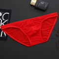 Spot ice silk underwear men's triangle summer underwear Men's Ice Silk sexy underwear men to figure sample OEM. 