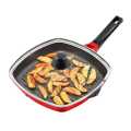 Hawkins Grill Pan, Non Stick Die Cast Grilling Pan with Glass Lid. 