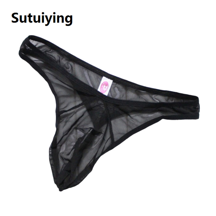 Sutuiying%20Men's%20G-Strings%20Transparent%20Thong%20Ultra-thin%20Mesh%20Low%20Waist%20Seductive%20Summer%20Underwear%20Male%20Underwear%20T-shirts%20-%20Image%206